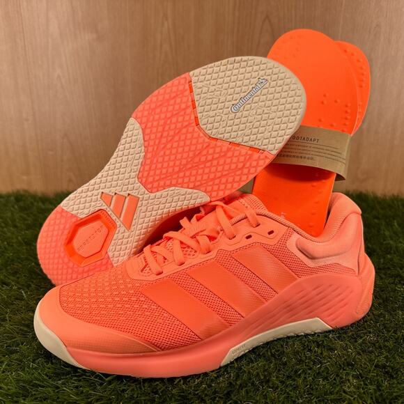 adidas Shoes - adidas Dropset 4 Power Beam Orange Lucid Orange Training JR4665 Women's Size 7.5